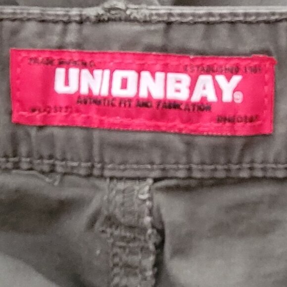 Union Bay Army Green Cargo Utility Shorts Men's Size 42 NEW NWT - Picture 9 of 11